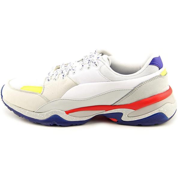 multicolored tennis shoes