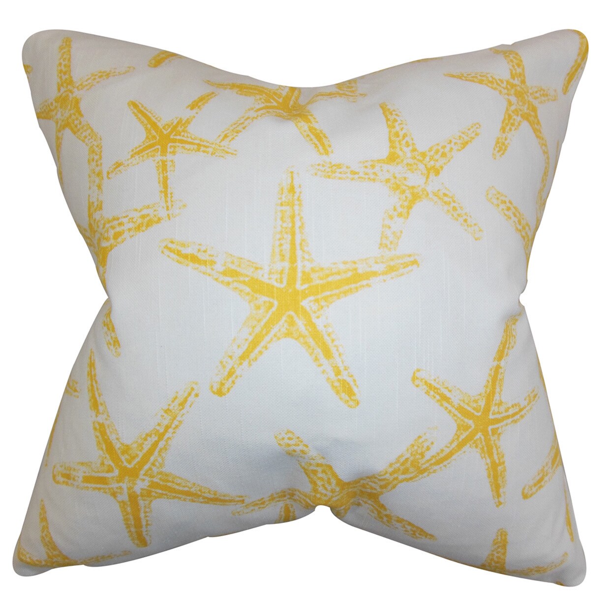 Shop Ilene Coastal Euro Sham Yellow Free Shipping Today