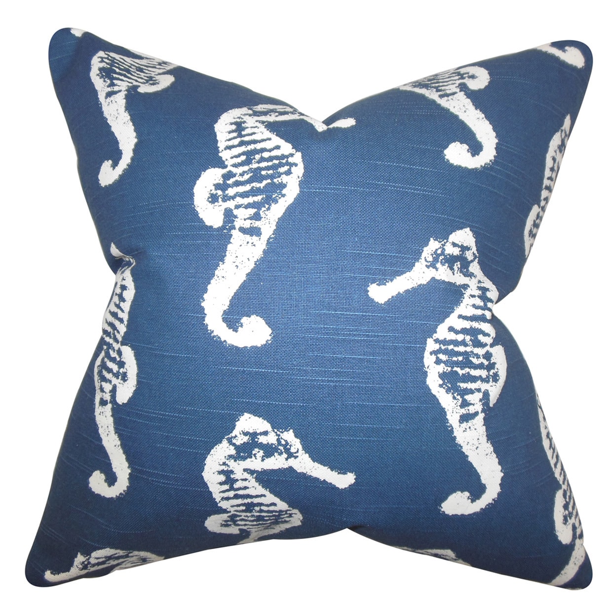 Queen//20 x 30 The Pillow Collection Hafwen Coastal Bedding Sham Navy Blue