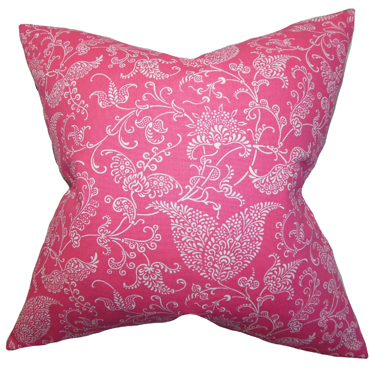 pink euro sham