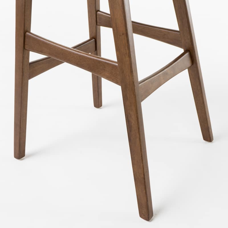 Carson Carrington Viborg Wood Bar Stool and Table Set by