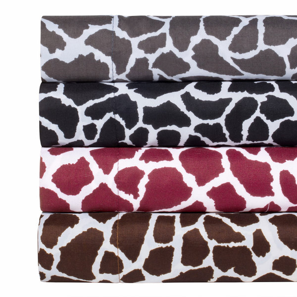 Animal Print Super Soft Microfiber Sheet Set