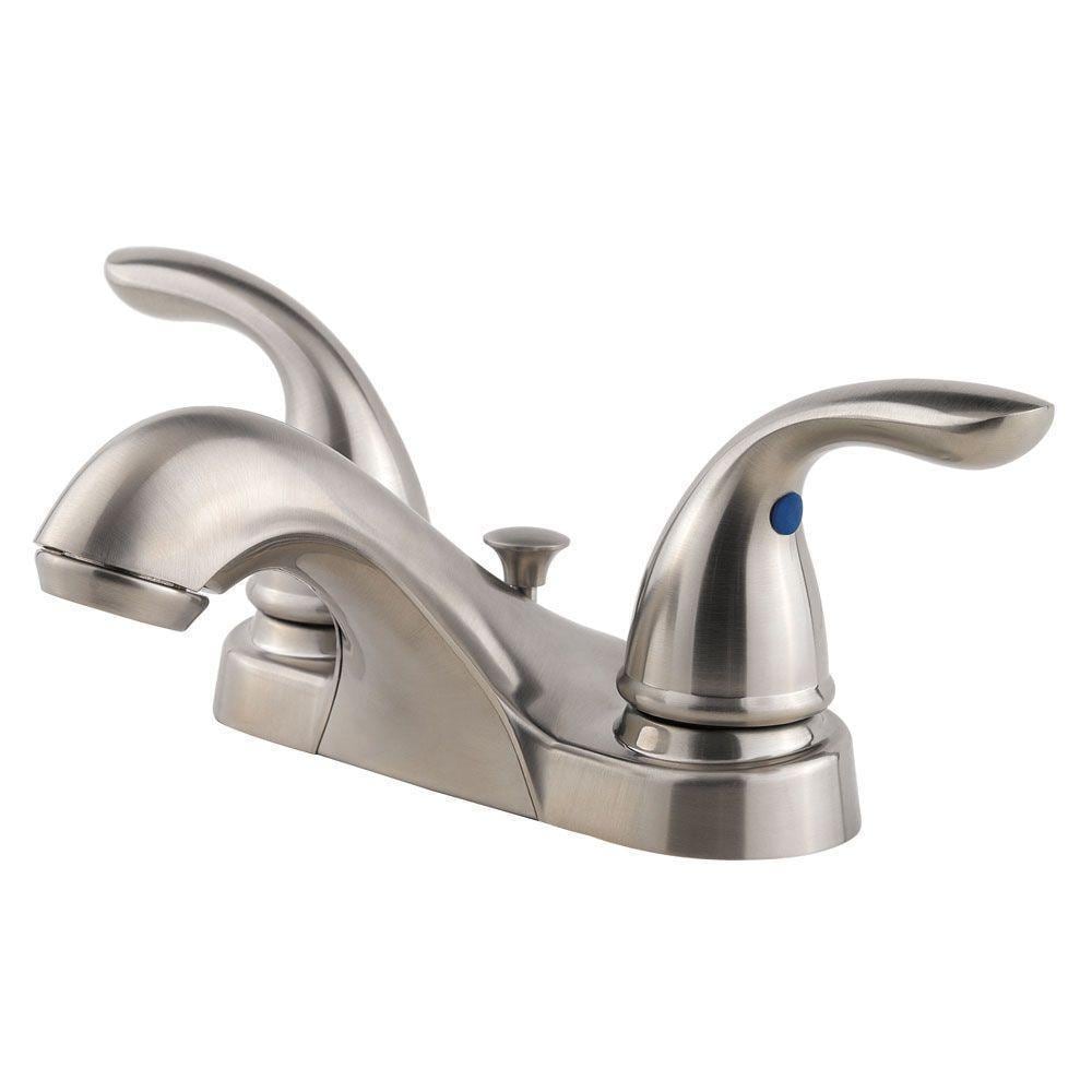 Shop Pfister Classic 4 In Centerset 2 Handle Bathroom Faucet In