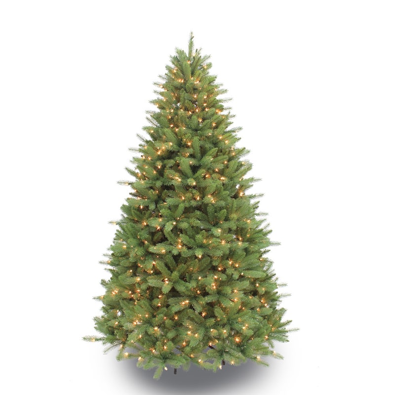 Puleo International 7.5-foot Pre-lit Douglas Fir Artificial Christmas Tree