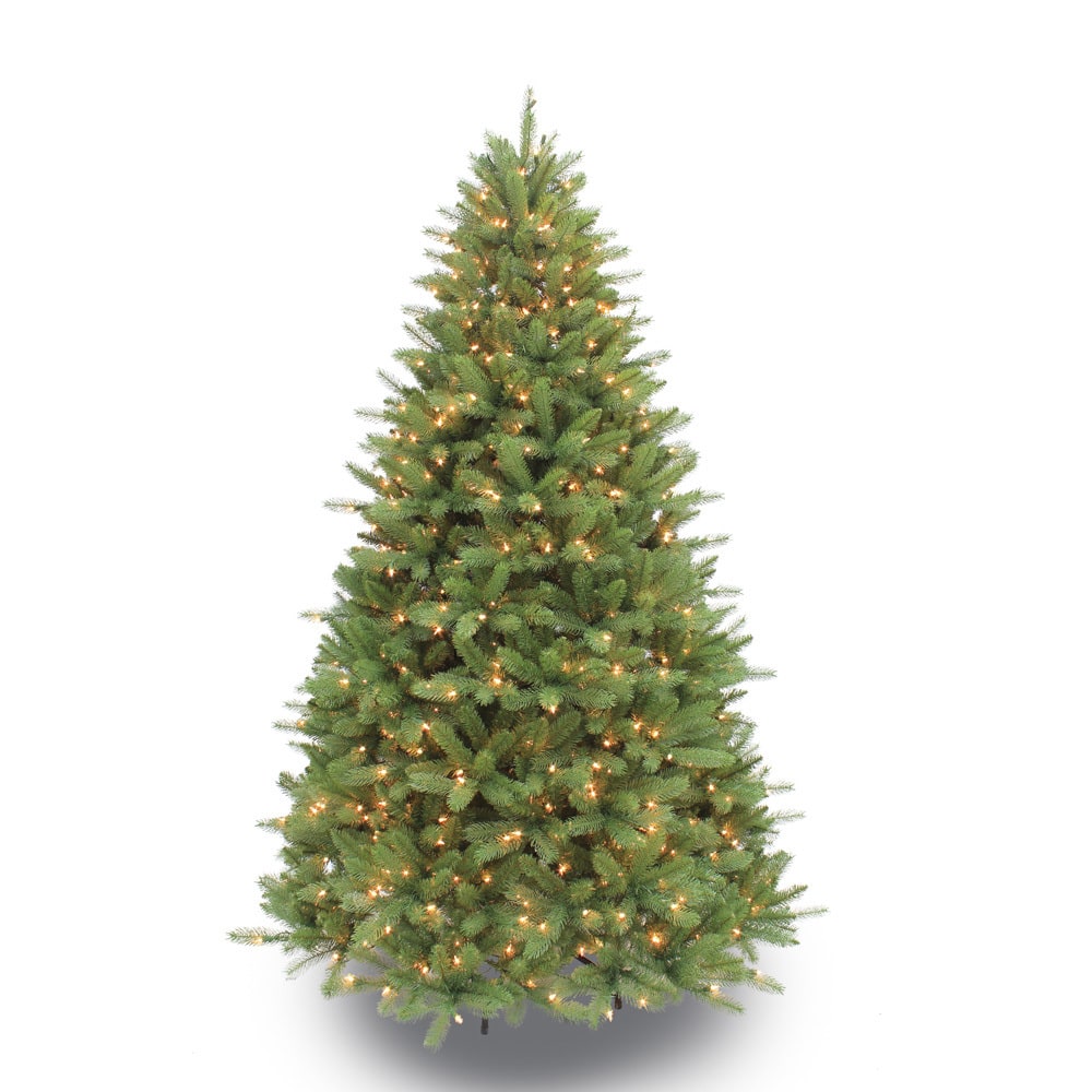 Puleo International 7.5-foot Pre-lit Douglas Fir Artificial Christmas Tree