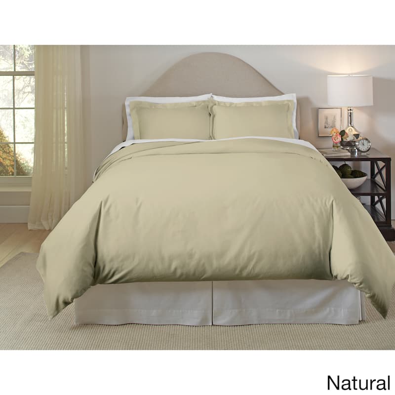 Pointhaven 300 Thread Count Organic Cotton Duvet Set
