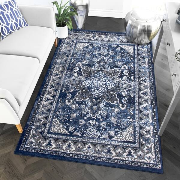 Super Area Rugs Updated Persian Medallion Area Rug Ivory 3' 3 X 4' 7 Super Area Rugs Updated Persian Medallion Area Rug Ivory 3' 3 X 4' 7