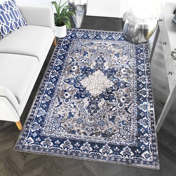 Super Area Rugs Updated Persian Medallion Area Rug Ivory 3' 3 X 4' 7 Super Area Rugs Updated Persian Medallion Area Rug Ivory 3' 3 X 4' 7