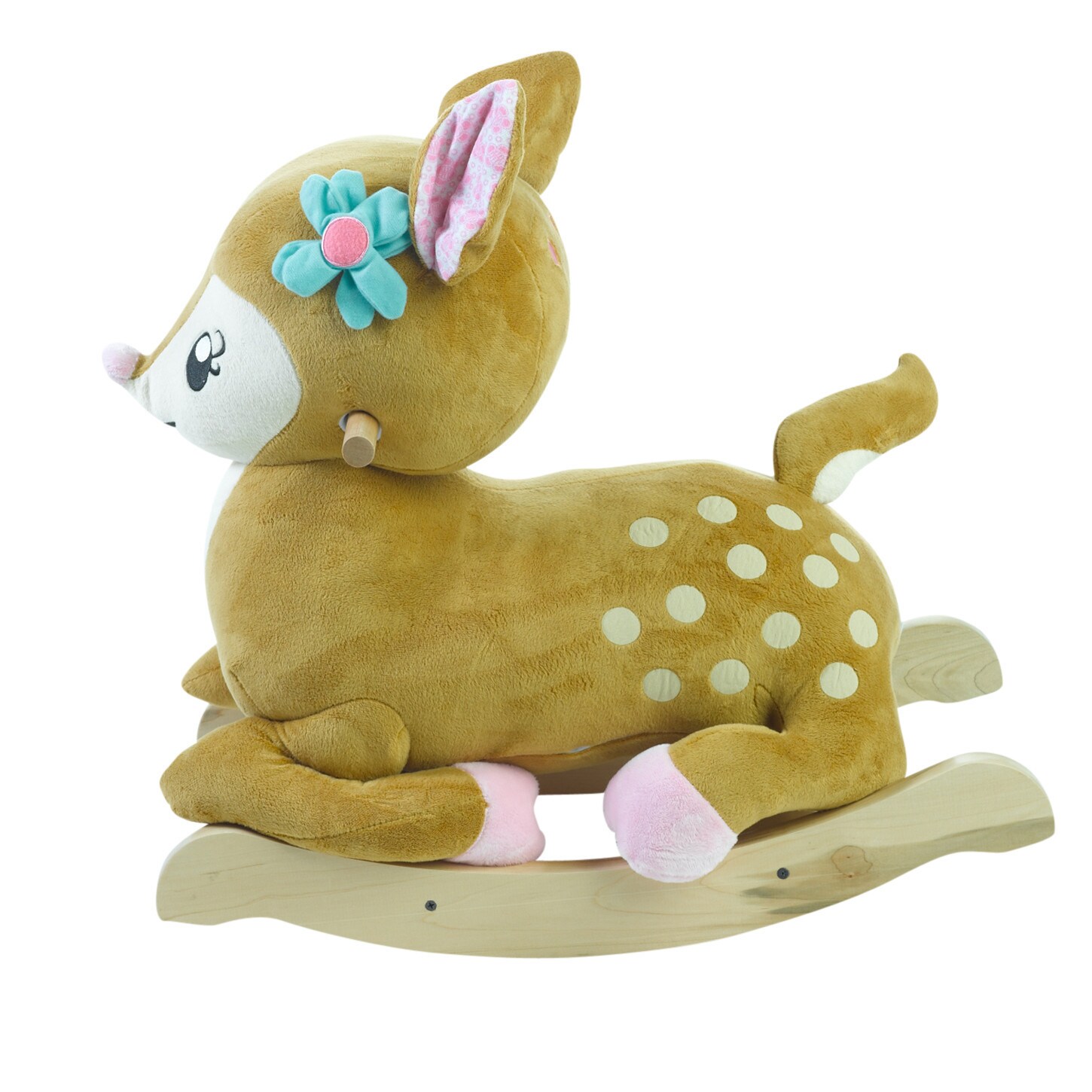 fawn rocking horse
