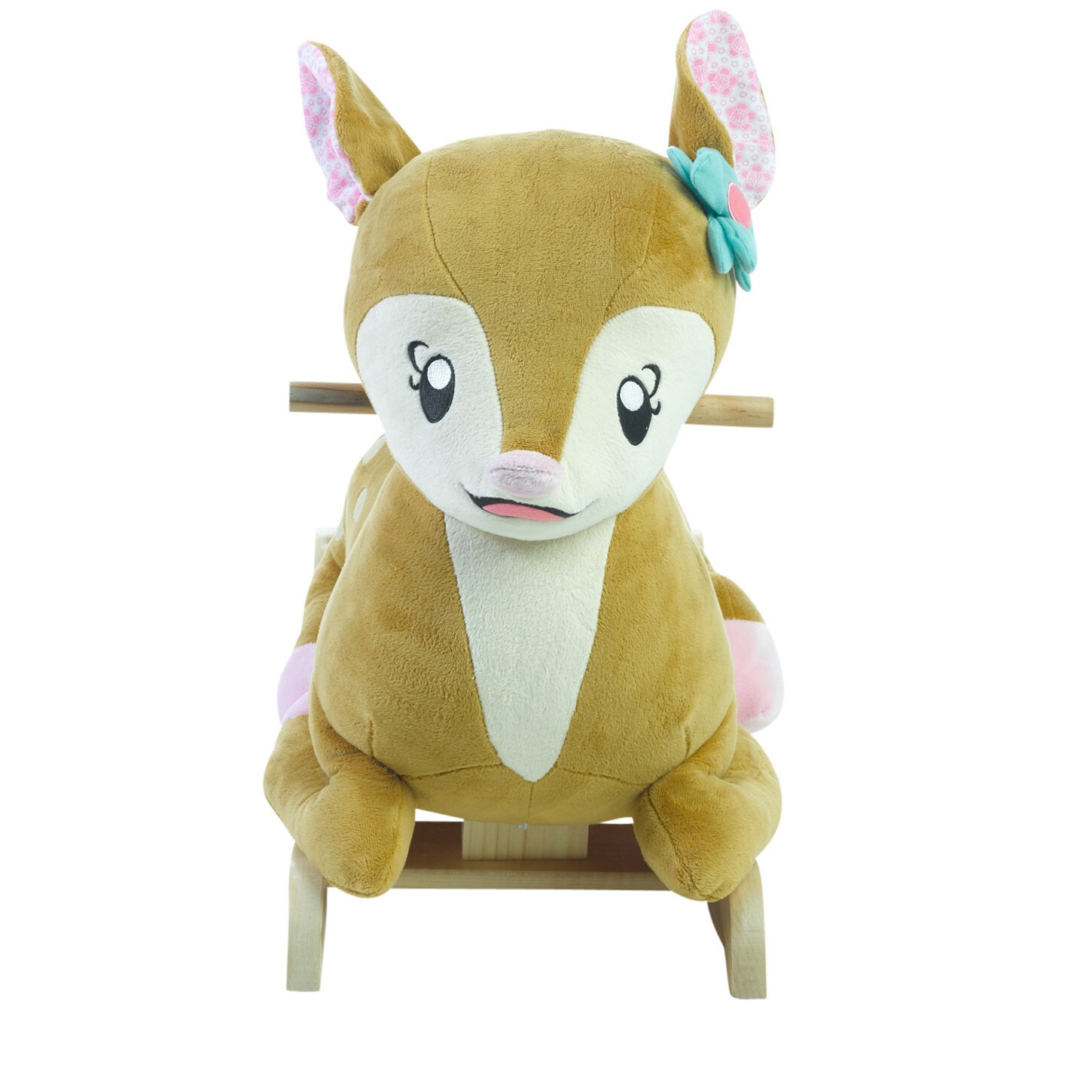 fawn rocking horse