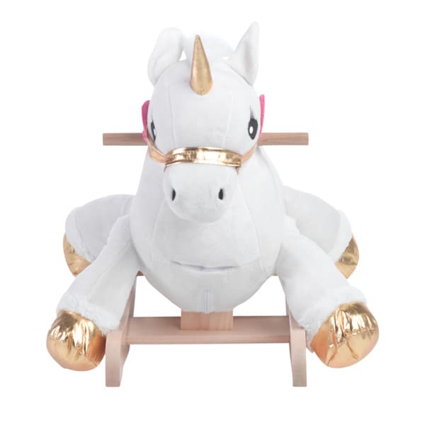 rockabye angel the unicorn rocker ride on