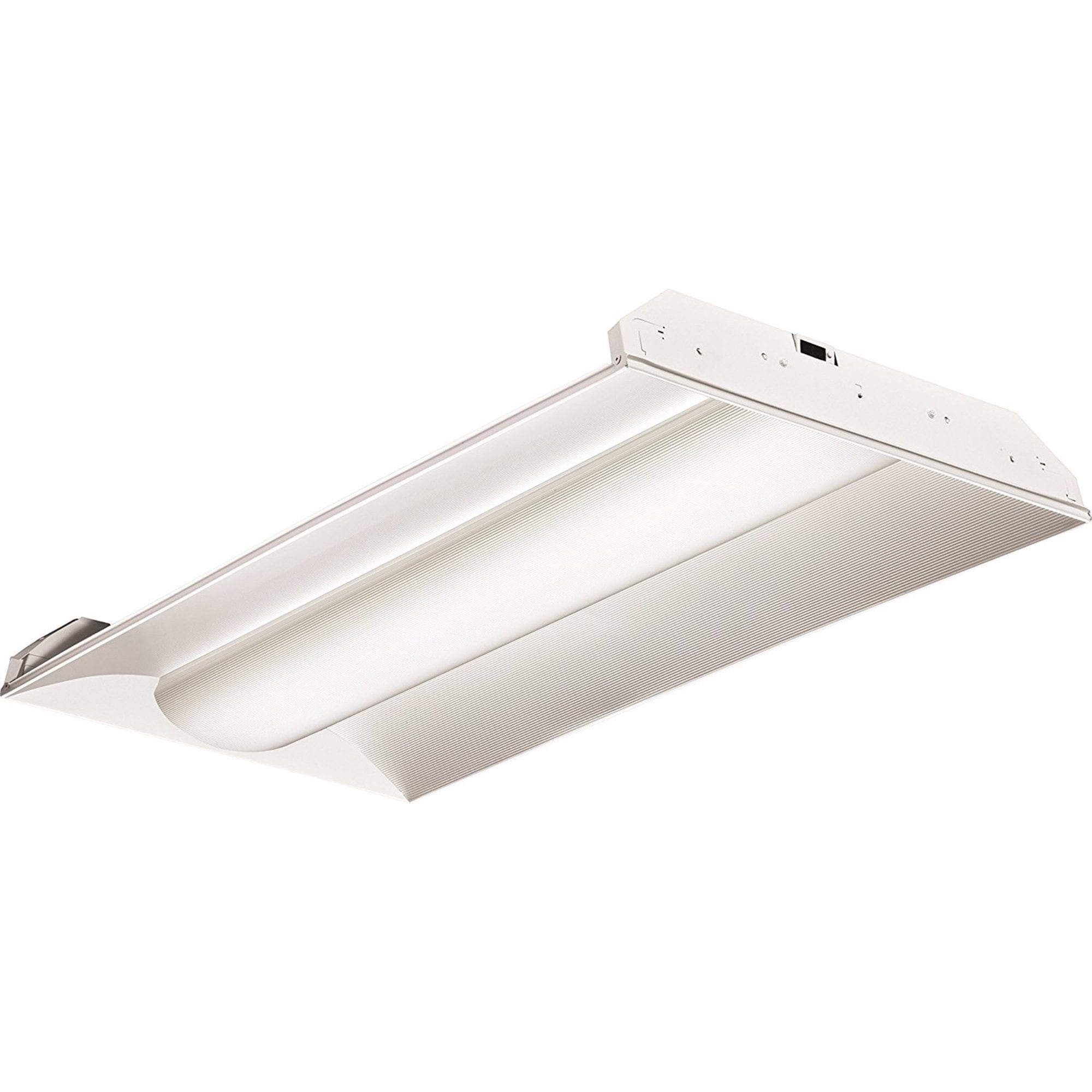 Shop Lithonia Lighting 2VTL4 48L ADP EZ1 LP835 White Acrylic Diffuser 2