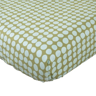 Cotton Tale Lagoon Fitted Crib Sheet