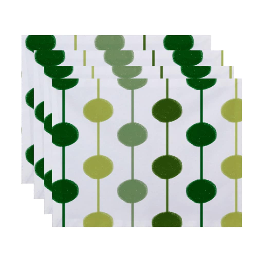 Brady Beads Stripe Print Place Mat (Set of 4)