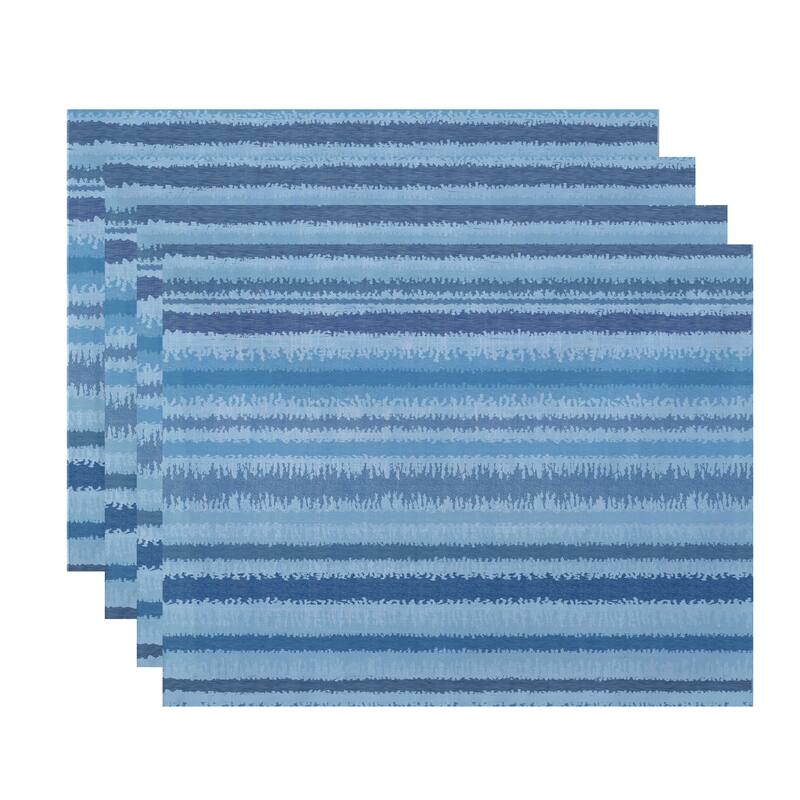 Raya De Agua Stripe Print Place Mat (Set of 4)