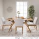 Shuman Mid-Century Modern 5 Piece Dining Set by Christopher Knight Home