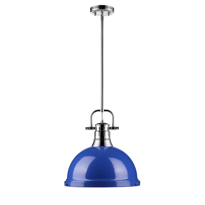 Golden Lighting Duncan 1-light Steel Pendant Light Fixture