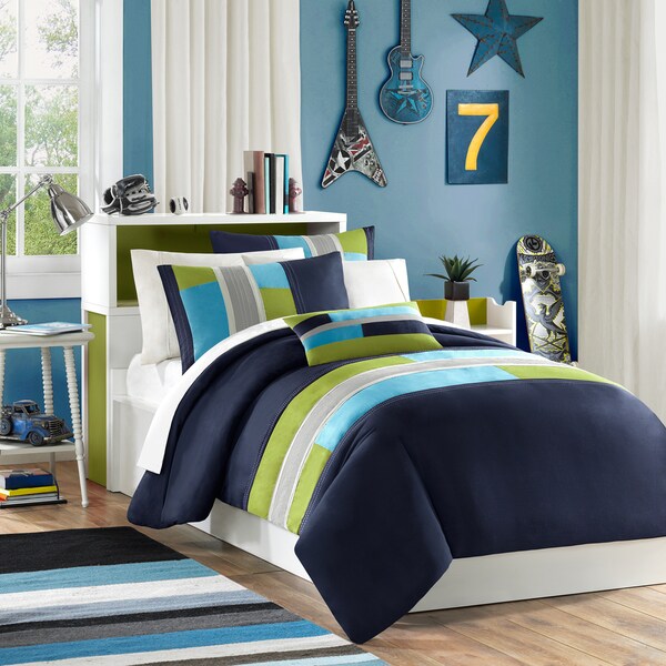 Mi Zone Switch Navy Printed Duvet Cover Set Free Shipping On Mi Zone Switch Navy Printed Duvet Cover Set