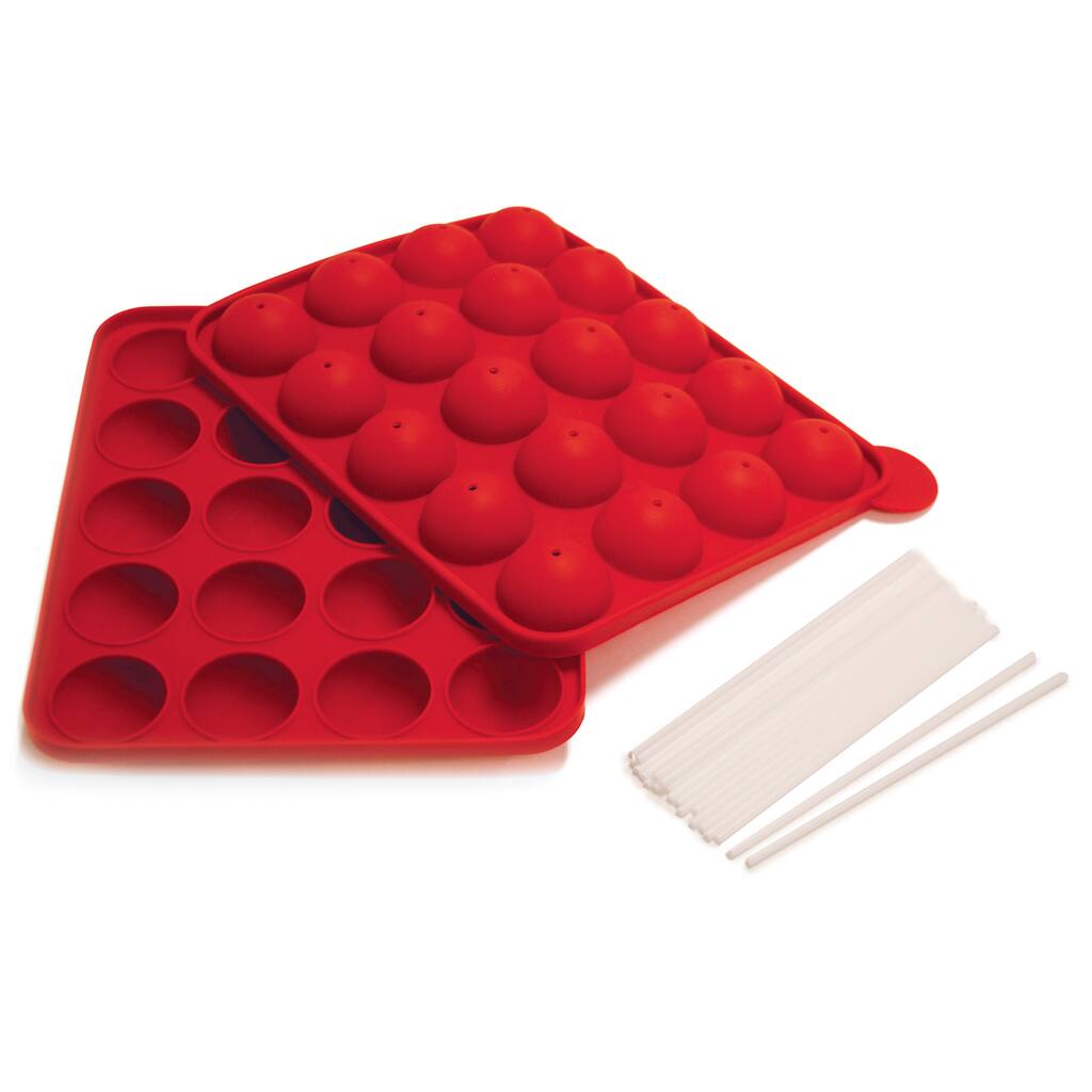 Norpro 3602 Silicone Cake Pop Pan (8 inches high x 10.5 inches long x 1.5 inches wide)