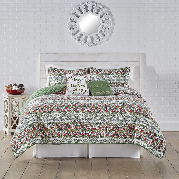 Kathy Davis Garlands Of Grandeur Quilt Set