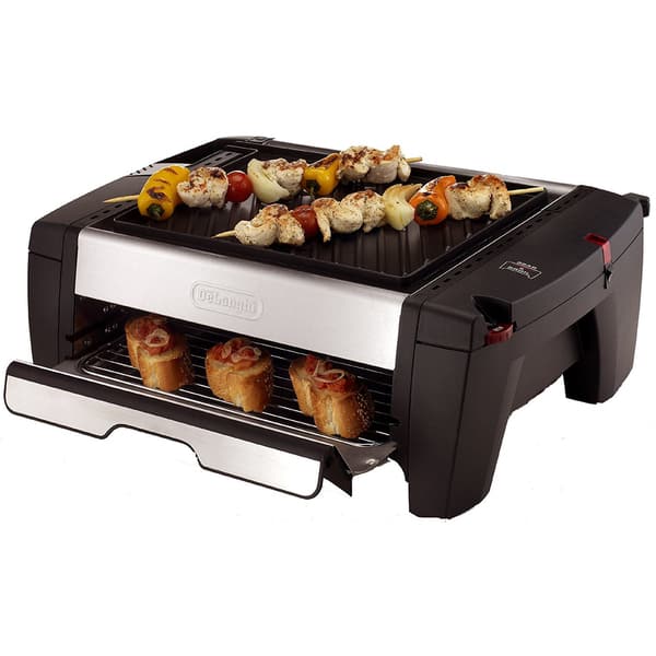 De Longhi Indoor Grill With Tempered Glass Lid Bg24 De Longhi Us