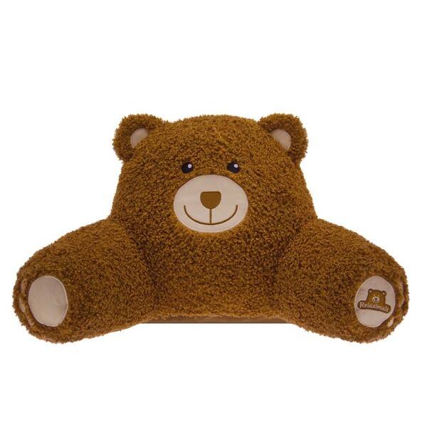 Shop Relaximals Brown Bear Kids Reading Pillow Free Shipping On