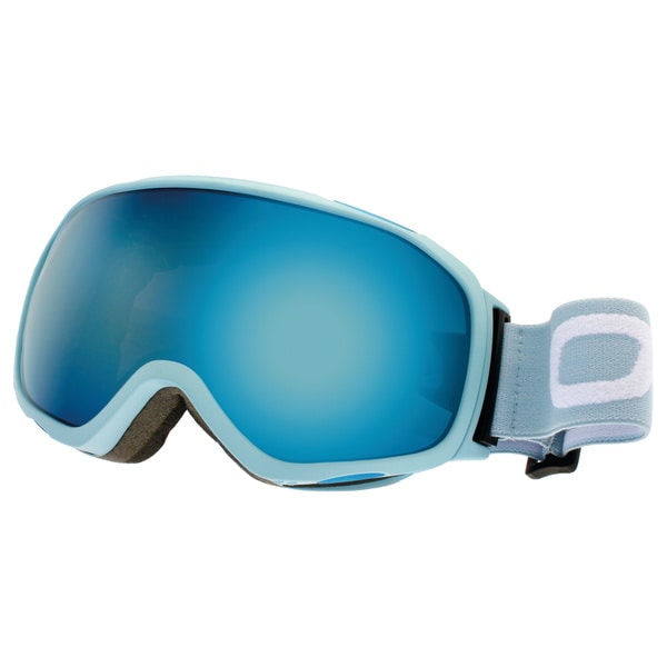 SnowGoggles Medium Blue Silver Mirror