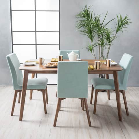 Bickford Mid-Century Modern 5 Piece Dining Set by Christopher Knight Home