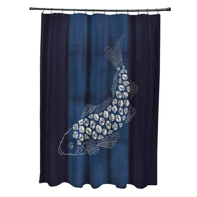Fish Pool Animal Print Shower Curtain