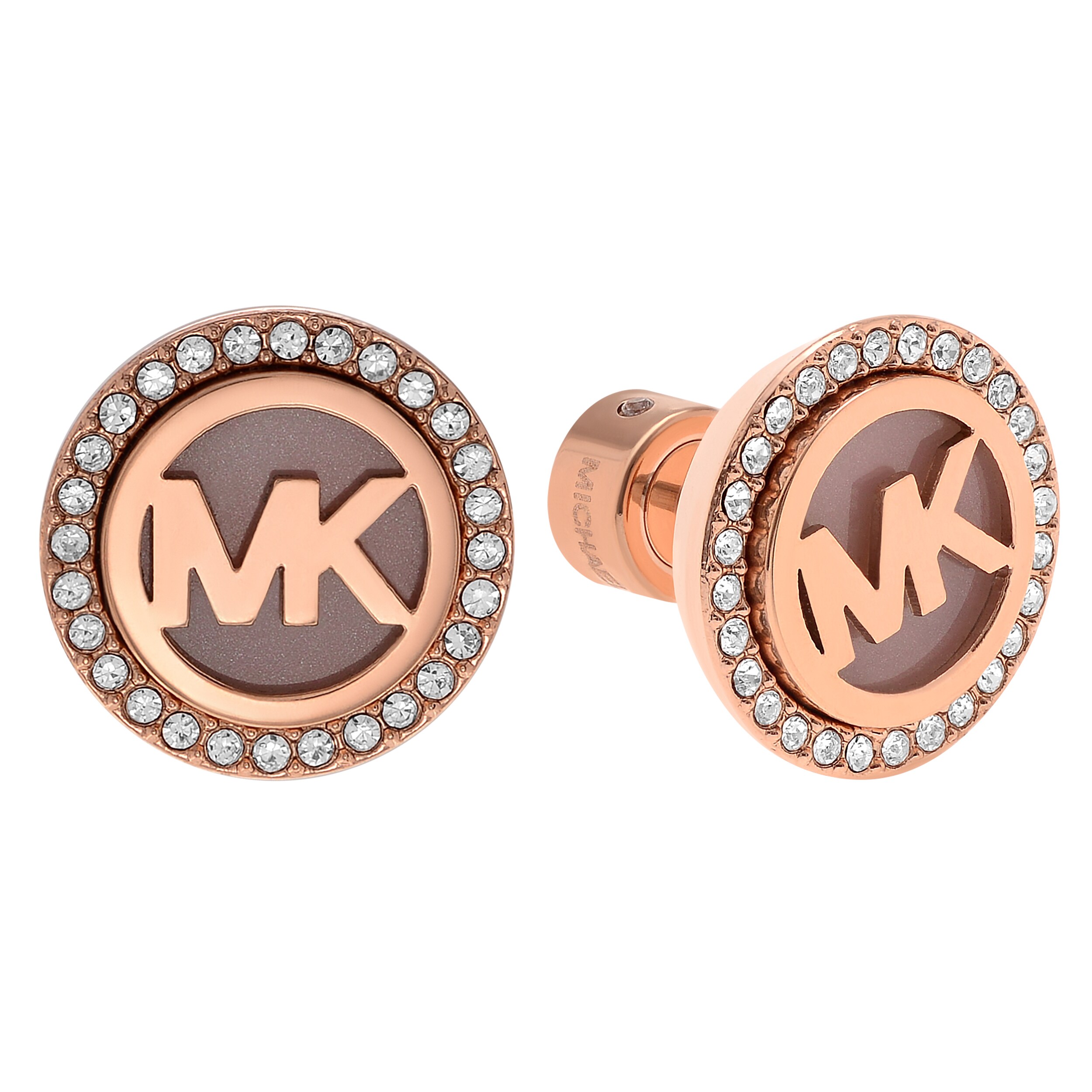 michael kors circle earrings