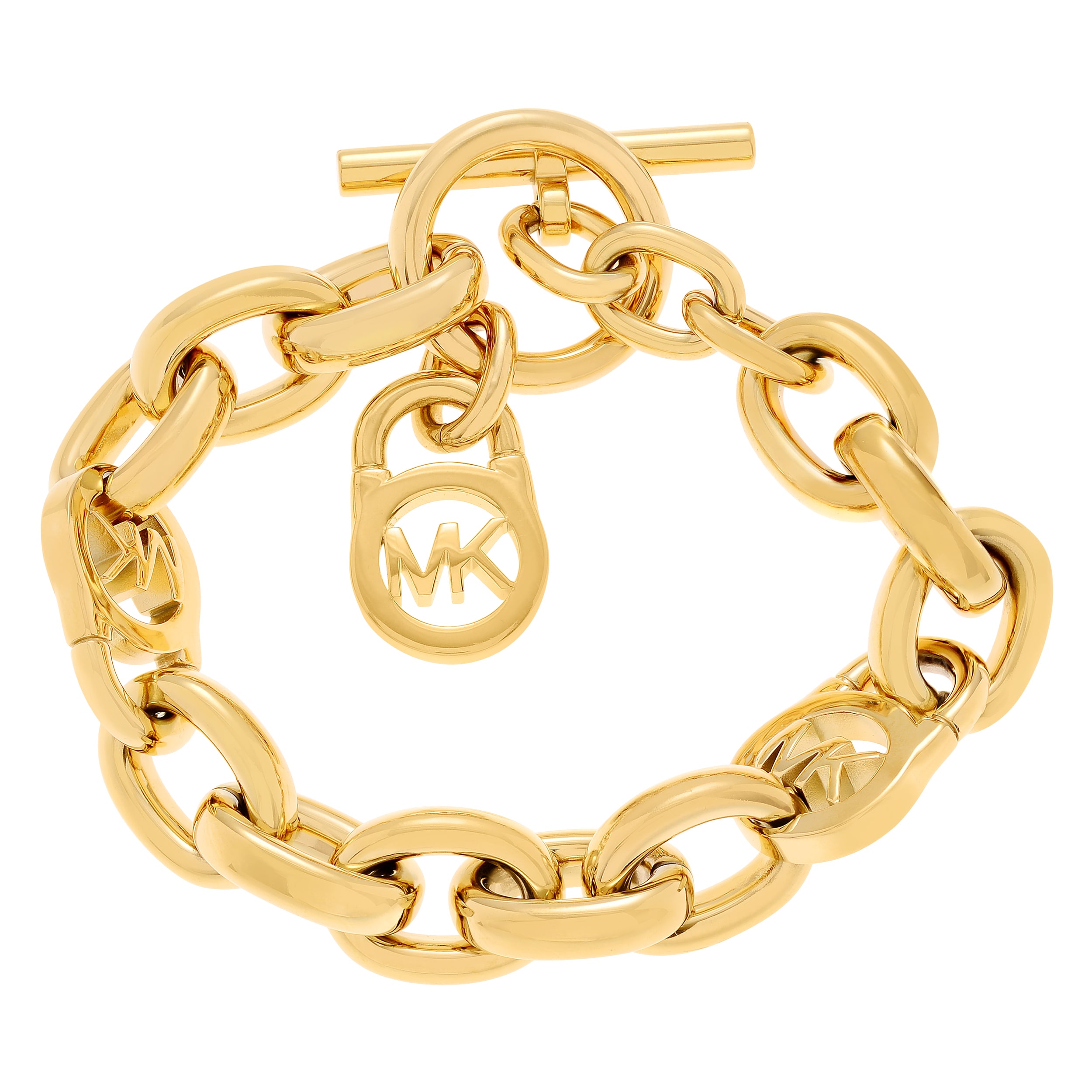 mk lock bracelet