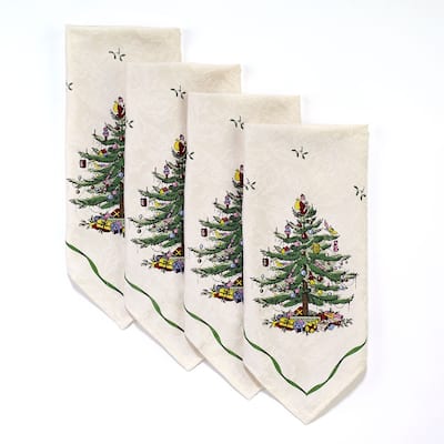 Spode Christmas Tree® Set of 4 Napkins