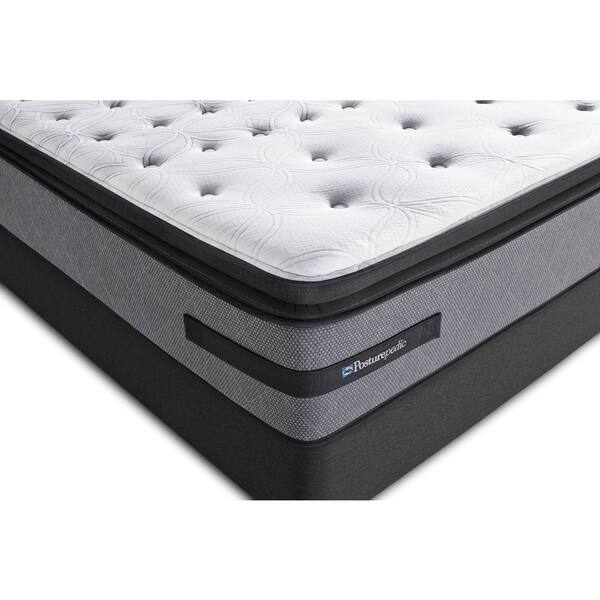 Shop Sealy Posturepedic Hames Valley Plush Euro Pillow Top King