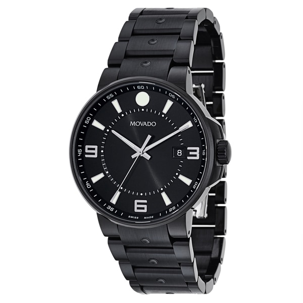 movado se pilot black