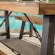 Puerto Acacia Wood 3-piece Picnic Dining Set by Christopher Knight Home