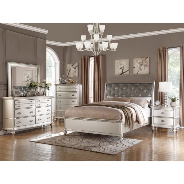 Saveria 4-piece Bedroom Set - Free Shipping Today ...