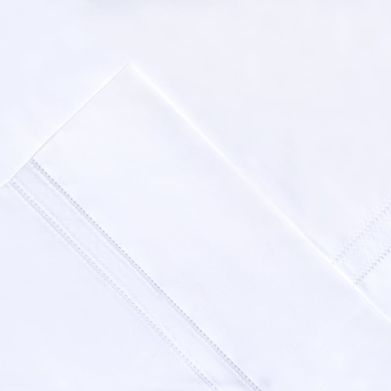 Pointehaven 410 Thread Count Long Staple Cotton Pillow Case Pair
