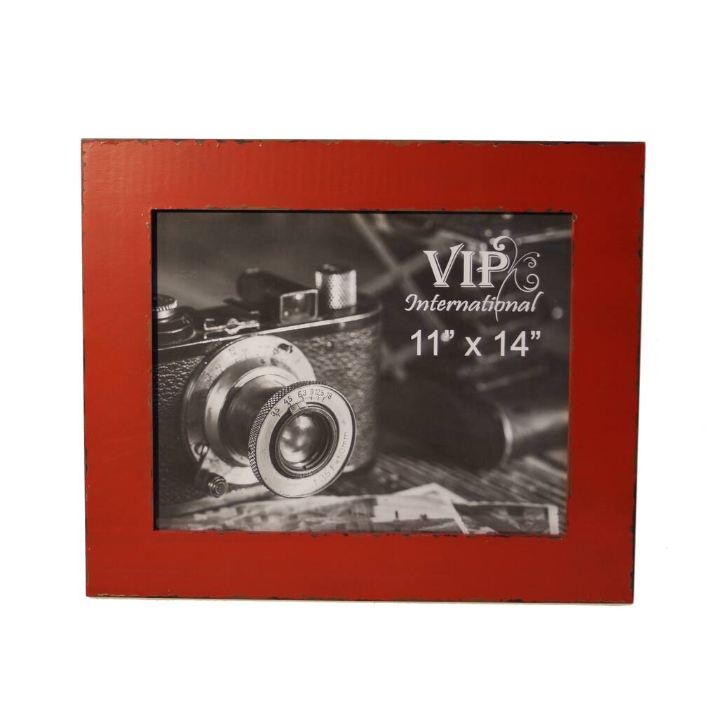 Red MDF 11-inch x 14-inch Frame