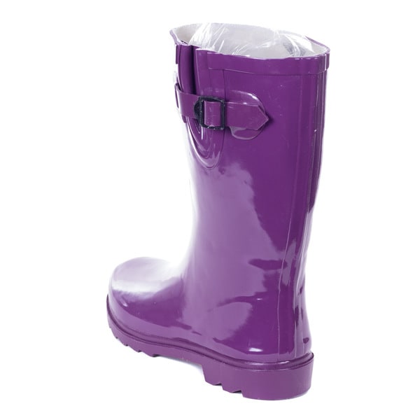 purple rain boots womens