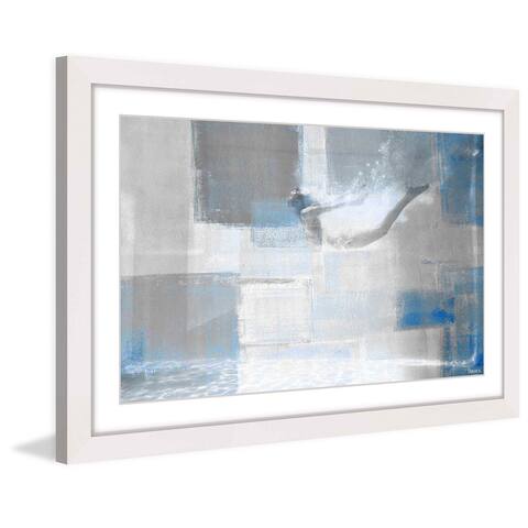 Handmade Parvez Taj - Discovering Waters Framed Print