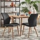 preview thumbnail 2 of 14, Abelone Contour Upholstered Dining Chairs (Set of 2) by iNSPIRE Q Modern