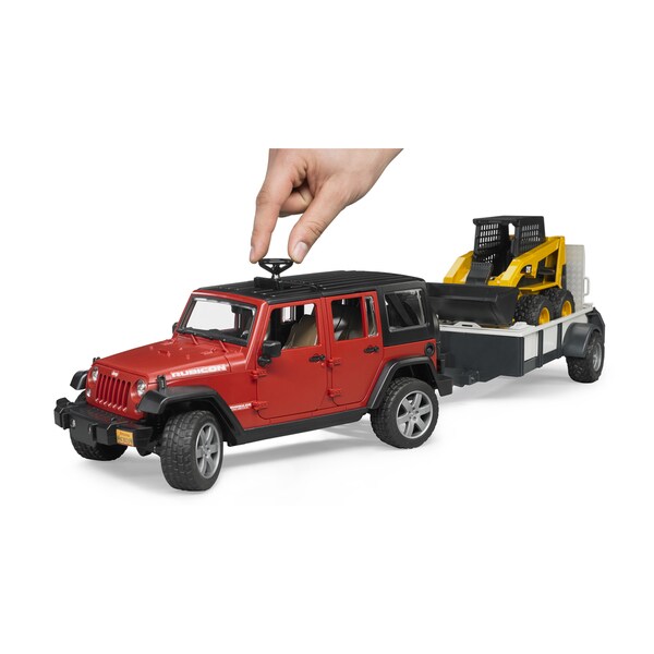 toy jeep with trailer