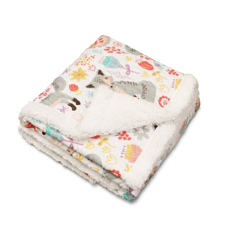 Lush Decor Pixie Fox Sherpa Throw