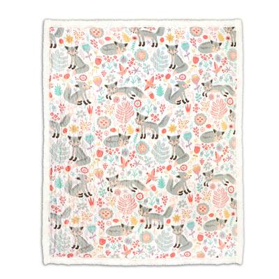 Lush Decor Pixie Fox Sherpa Throw