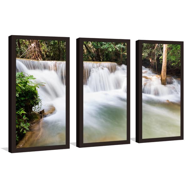 Thailand National Park Framed Plexiglass Wall Art Set Of 3 On Sale Overstock 12923349