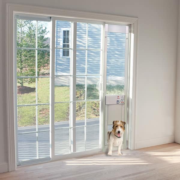 Shop Large Power Pet Low E Fully Automatic Patio Door Regular