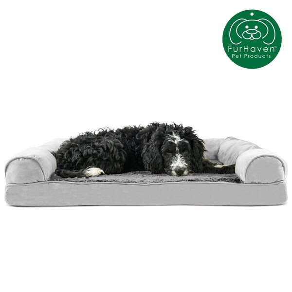 furhaven orthopedic pet bed jumbo
