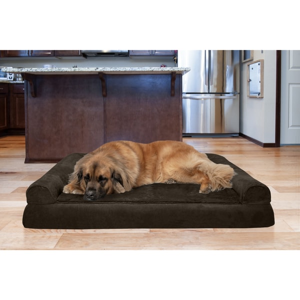 furhaven orthopedic dog couch