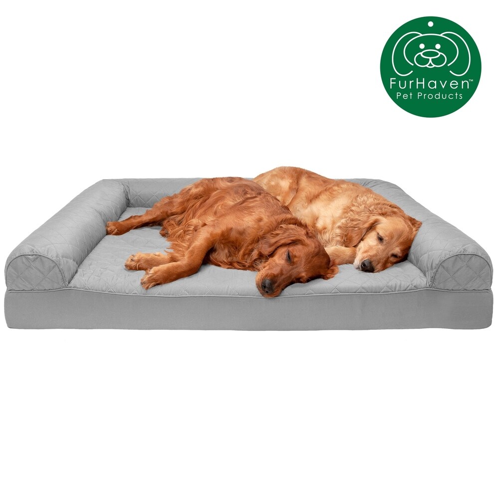 furhaven orthopedic dog couch