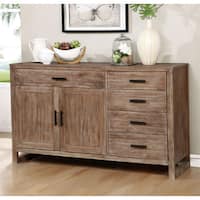 The Gray Barn Brick House Country Farmhouse Natural Tone Dining Server